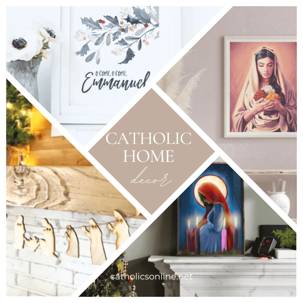 Catholic home decor examples